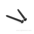 DIN7981 black cross recessed pan head tapping screws